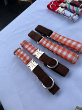 Load image into Gallery viewer, Pumpkin Patch Plaid Collar