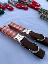 Load image into Gallery viewer, Pumpkin Patch Plaid Collar