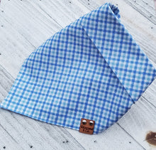 Load image into Gallery viewer, Preppy Blue Bandana