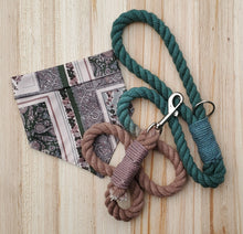 Load image into Gallery viewer, Forest Mocha Rope Leash