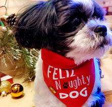 Load image into Gallery viewer, Feliz Naughty Dog Bandana