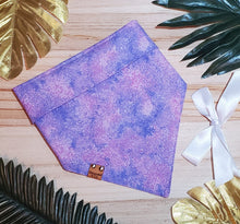 Load image into Gallery viewer, Glitter Galaxy Bandana