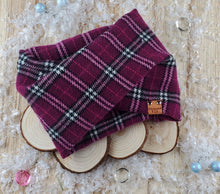 Load image into Gallery viewer, Magenta Pet Infinity Scarf