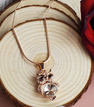 Load image into Gallery viewer, Owl Pendant Necklace