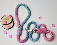 Load image into Gallery viewer, Cotton Candy Rope Leash
