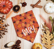 Load image into Gallery viewer, Leaves & Acorns Bandana