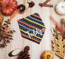 Load image into Gallery viewer, Howl-o-ween Stripes Bandana