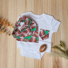 Load image into Gallery viewer, Football Pocket Onesie
