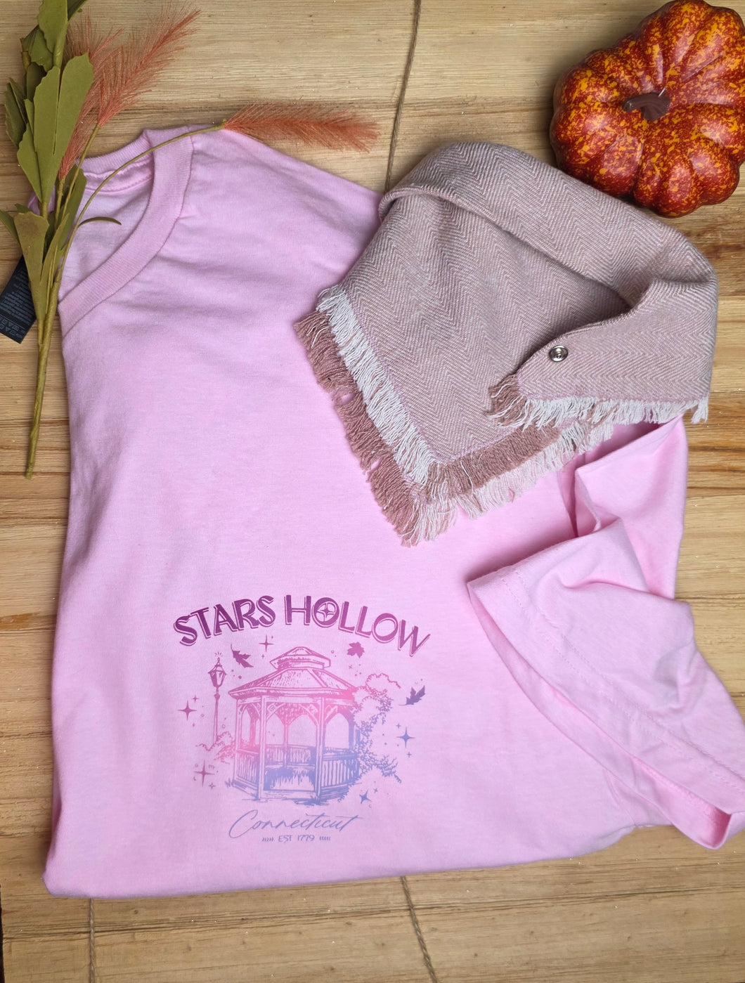 Stars Hollow in Pink Tshirt
