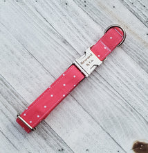 Load image into Gallery viewer, Pink Polka Dot Collar
