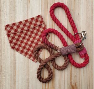 Apple Mocha Rope Leash