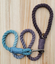 Load image into Gallery viewer, Onyx Sky Rope Leash
