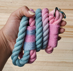 Cotton Candy Rope Leash