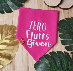 Zero Fluffs Given