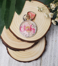 Load image into Gallery viewer, Floral Round Pet ID Tag
