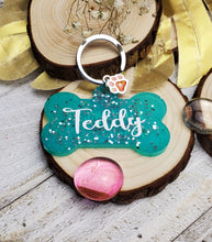 Load image into Gallery viewer, Teal Haze Pet Id Tag
