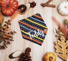 Load image into Gallery viewer, Howl-o-ween Stripes Bandana
